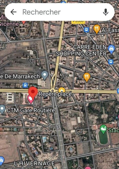 Super Appartement Haut Standing Ensoleille Gare Marrakesh Exterior foto